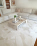 Izar Neutral Abstract Washable Rug