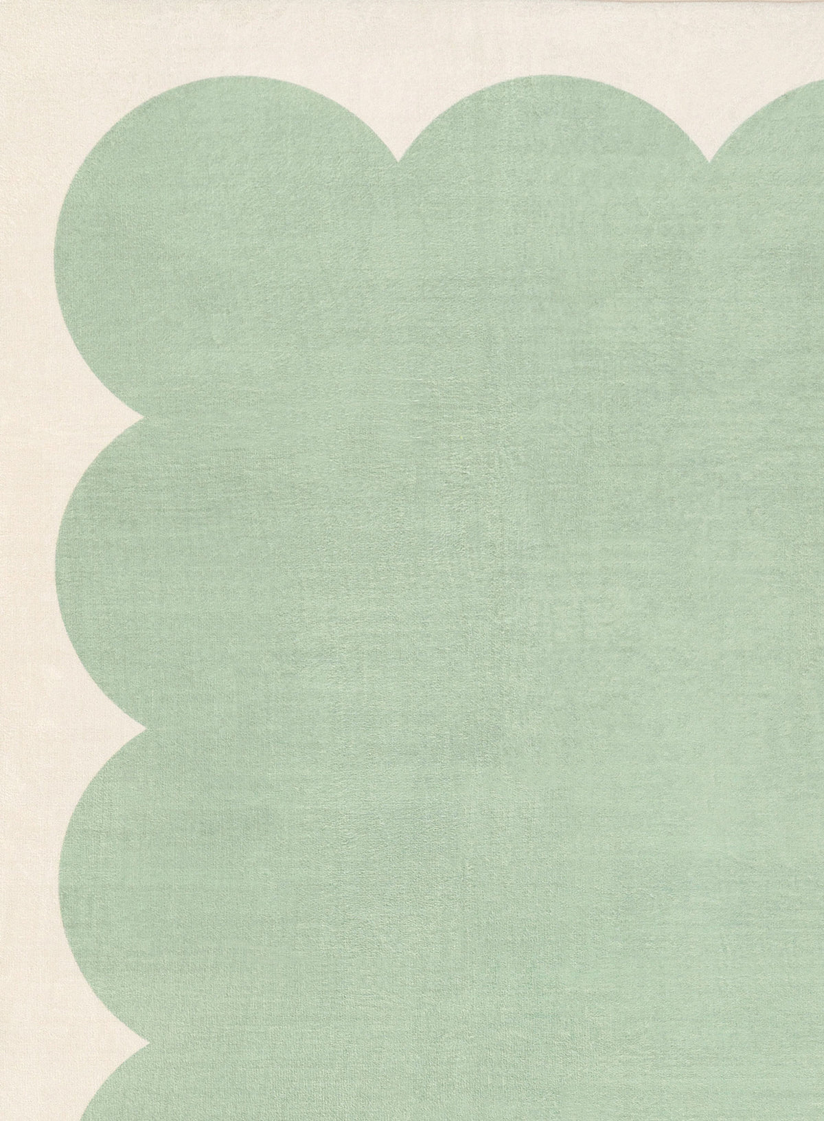 Izza Sage Scalloped Playmat