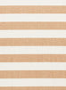 Jaida Tan Brown Cream Stripe Washable Rug