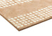 Joni Beige Cream Dot Pattern Pattern Washable Rug