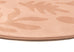 Juno Pink Terracotta Shapes Rollie Pollie Round Playmat