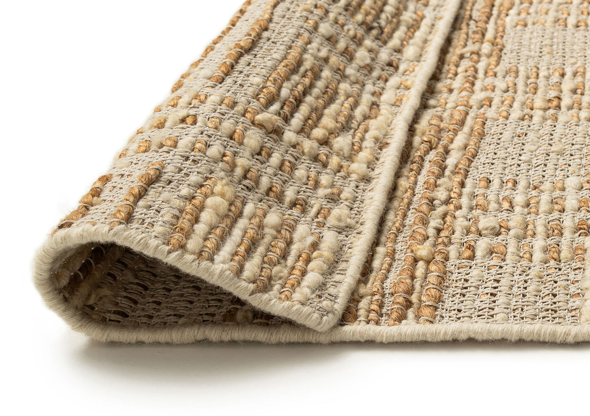 Kaira Natural Jute and Wool Rug