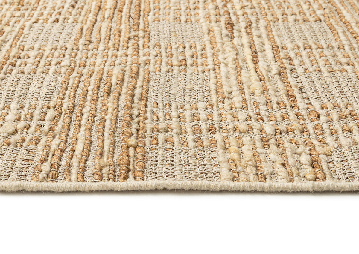 Kaira Natural Jute and Wool Rug