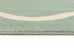 Kairo Green and Cream Wiggle Bordered Washable Rug