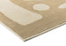 Kallua Textured Abstract Neutral Washable Rug