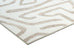 Kensa Grey Cream Indoor Outdoor Washable Rug