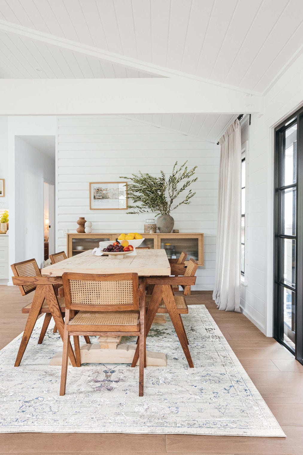 Kimora Cream And Grey Lustrous Transitional Rug