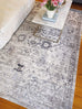 Kimora Cream And Grey Lustrous Transitional Rug