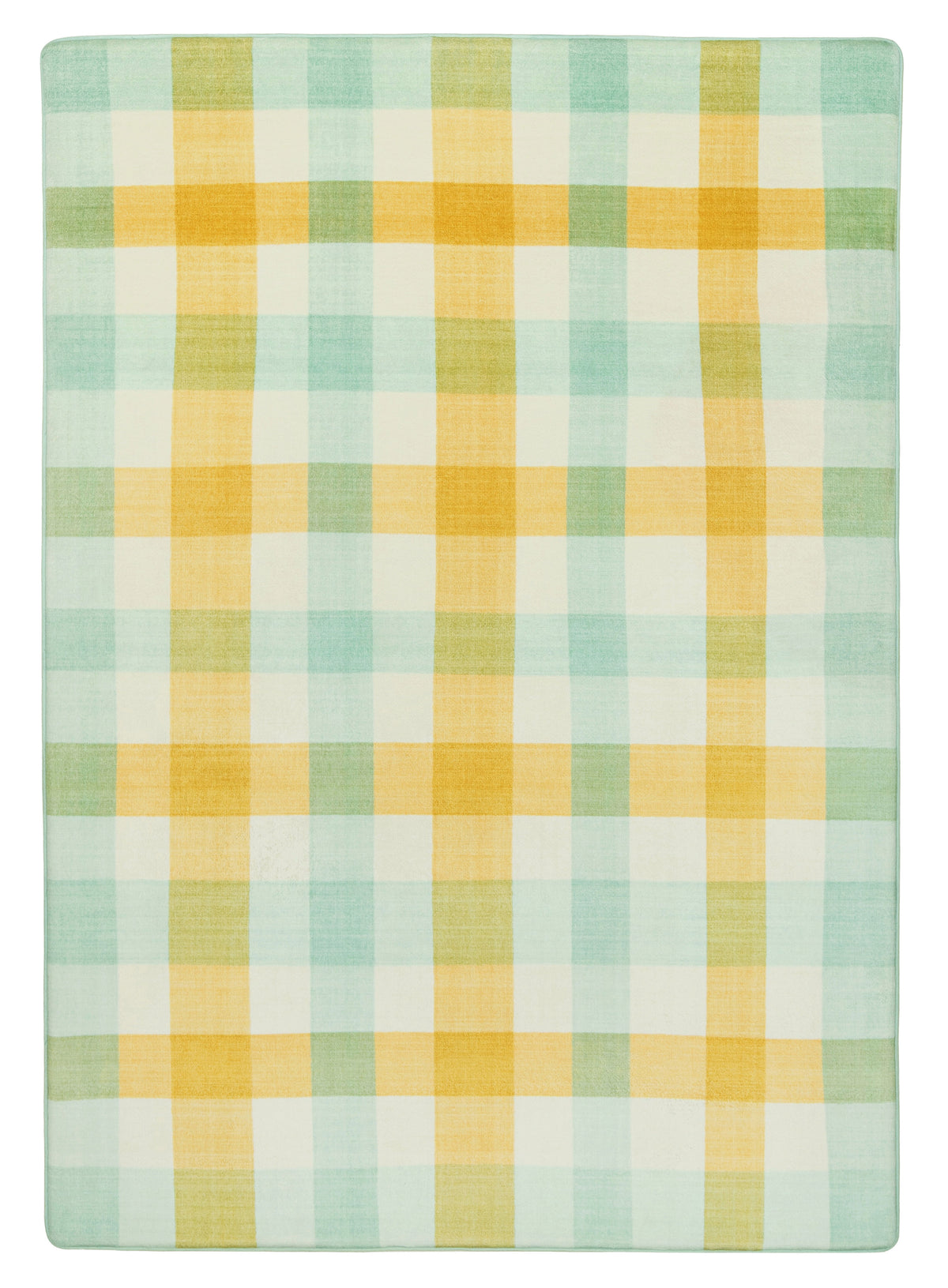 Kylie Multi Coloured Gingham Playmat