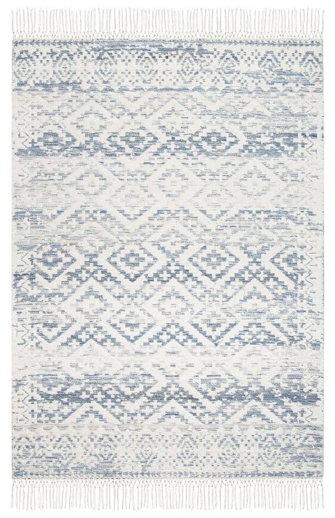 Larissa Blue and Ivory Rug *NO RETURNS UNLESS FAULTY