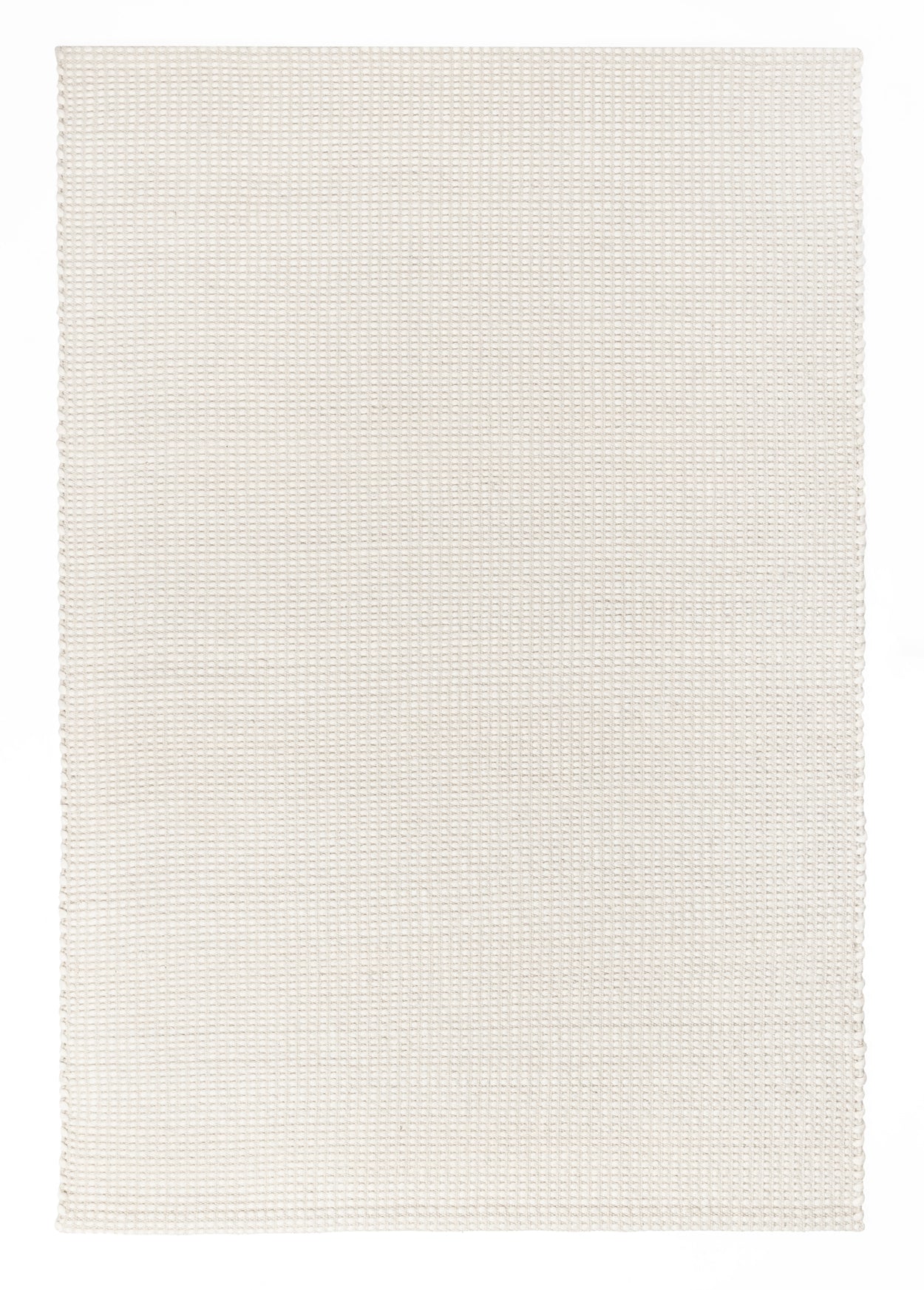 Larvic Ivory Chunky Wool Rug