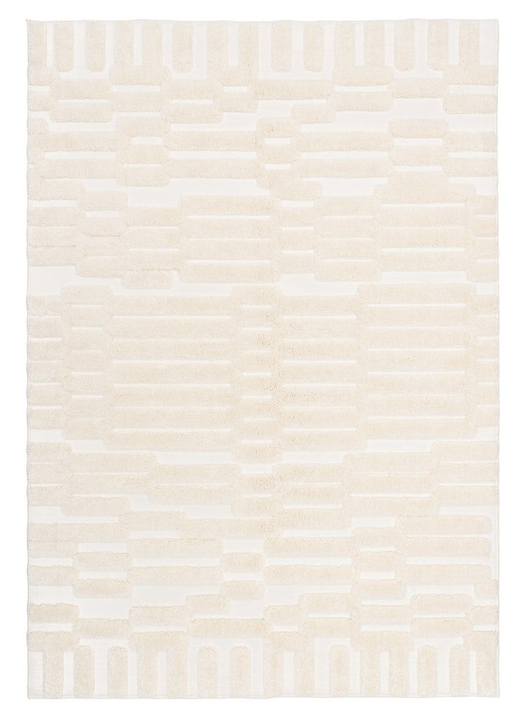 Leneisy Ivory Abstract Rug
