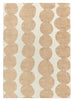 Lexa Beige and Light Beige Abstract Rollie Pollie Playmat