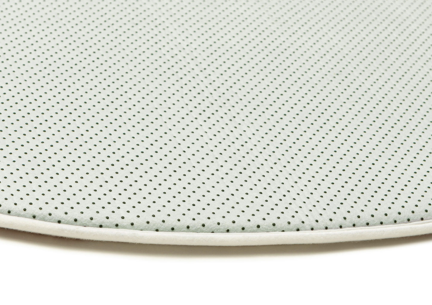 Lexa Beige and Light Beige Abstract Rollie Pollie Round Playmat