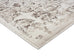 Liliana Cream And Brown Traditional Distressed Floral Rug