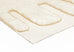 Lola Cream Abstract Cotton Washable Rug