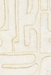Lola Cream Abstract Cotton Washable Rug