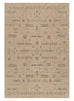 Loom Sand Beige and Stone Tribal Pattern Indoor Outdoor Rug