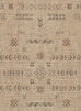 Loom Sand Beige and Stone Tribal Pattern Indoor Outdoor Rug