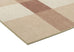 Lucca Beige Ivory and Terracotta Checkered Indoor Outdoor Ru