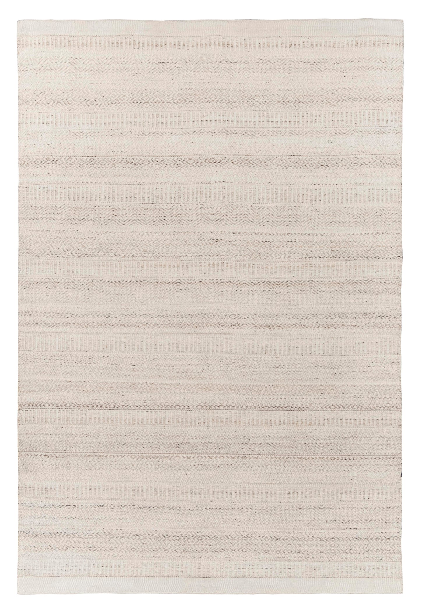 Lucinda Cream and Beige Indoor Outdoor P.E.T Rug