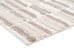 Luiza Ivory and Beige Abstract Striped Rug