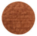 Lupe Terracotta Handwoven PET Round Rug