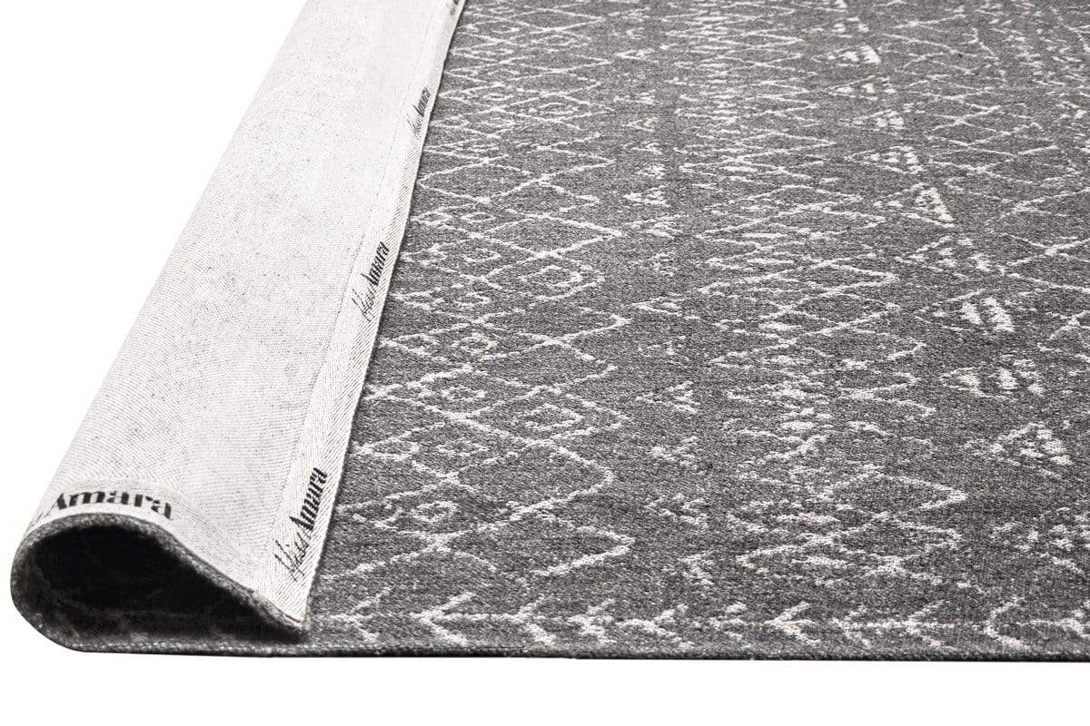 Malaika Charcoal Tribal Rug