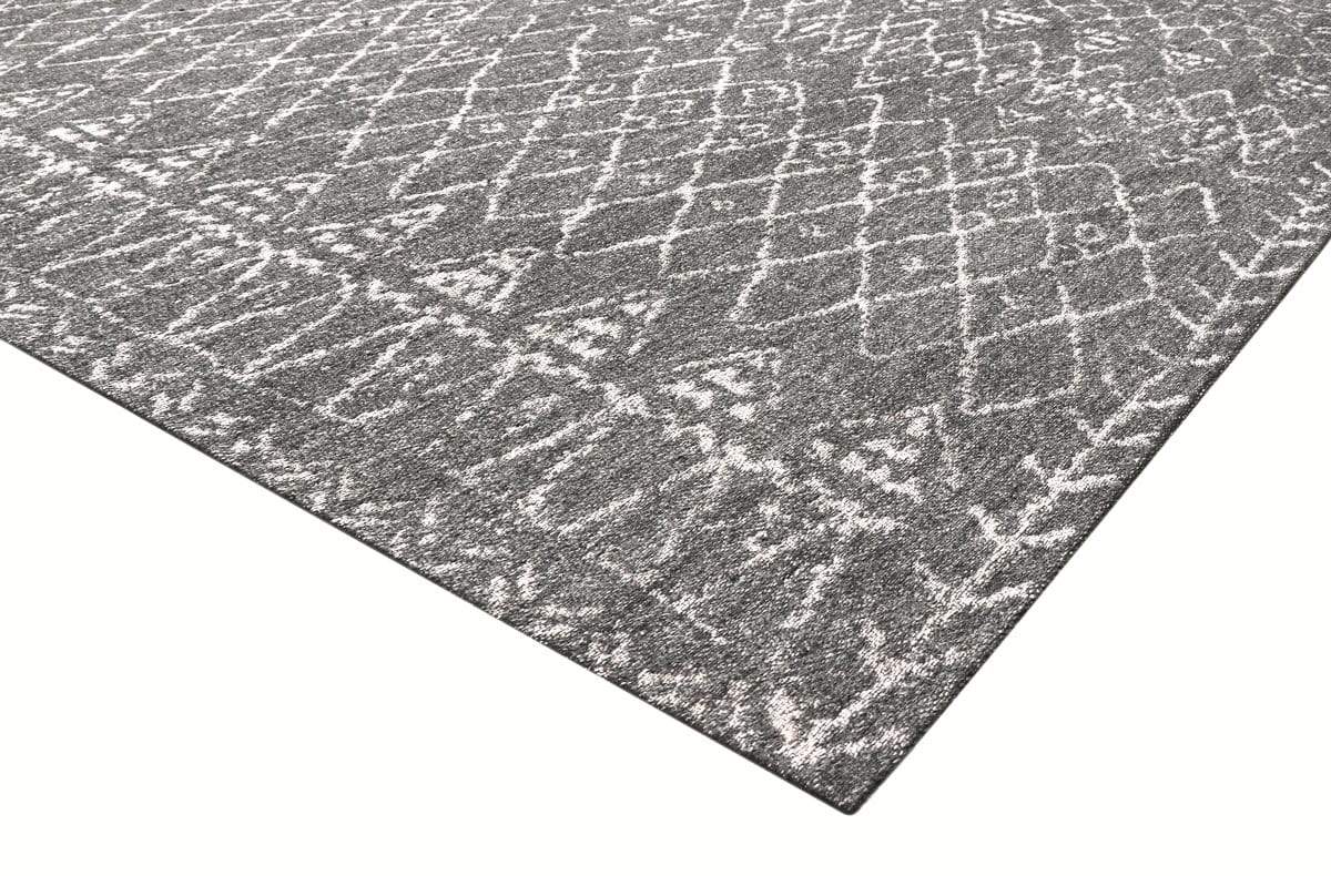 Malaika Charcoal Tribal Rug