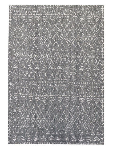 Malaika Charcoal Tribal Rug *NO RETURNS UNLESS FAULTY