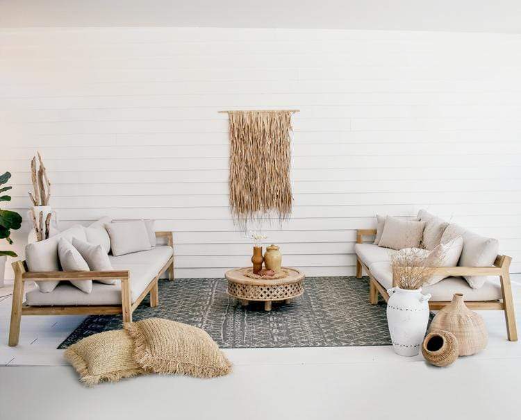 Malaika Charcoal Tribal Rug