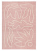 Manuela Purple Hand Drawn Washable Rug