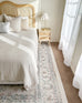 Maplewood Cream and Pink Traditional Rug