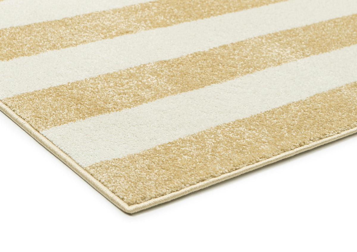 Marcella Yellow Striped Rug