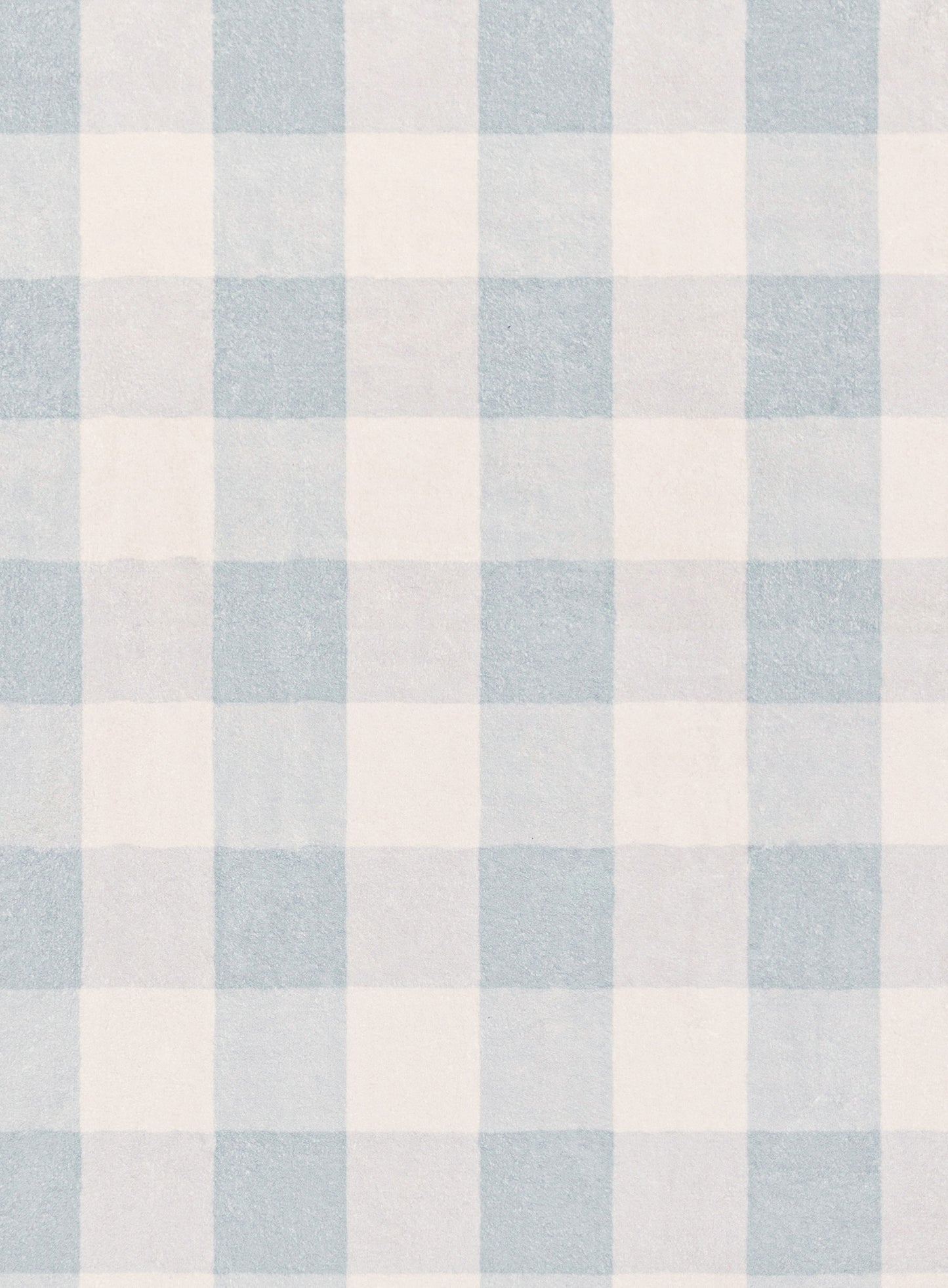 Marcia Seafoam Gingham Washable Rug