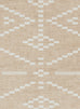 Marga Beige Ivory Indoor Outdoor Washable Rug