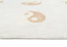 Marika Cream and Beige Yin Yang Cotton Washable Rug