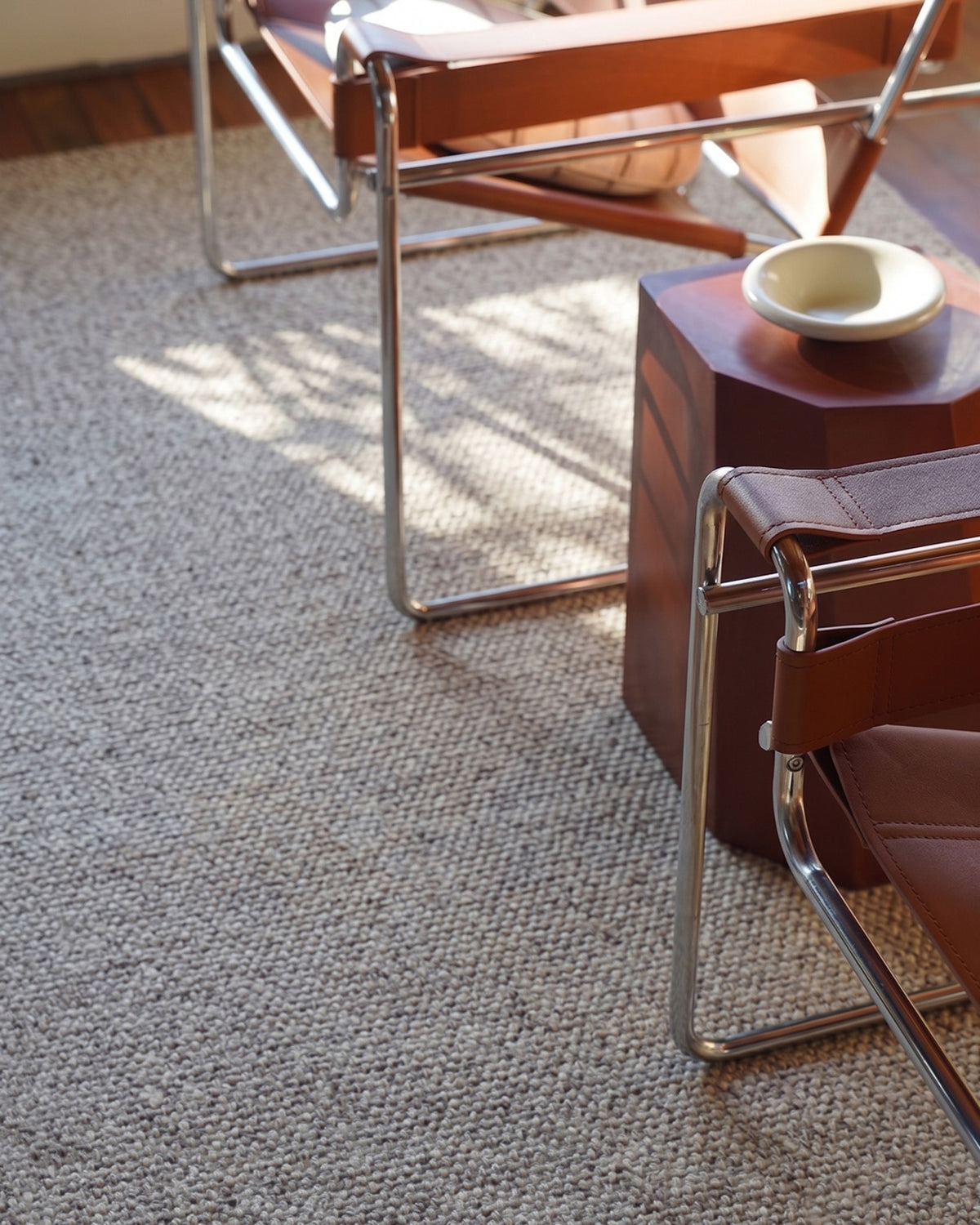 Marisha Natural Taupe Loop Rug