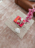 Melinda Pink Geometric Viscose Rug *NO RETURNS UNLESS FAULTY