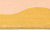 Melody Pink and Yellow Wiggle Washable Rug