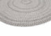 Mika Grey Braided Flatweave Indoor Outdoor Round Rug *NO RETURNS UNLESS FAULTY