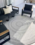 Mika Grey Braided Flatweave Indoor Outdoor Round Rug