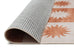 Milena Orange and Beige Washable Rug