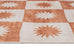 Milena Orange and Beige Washable Rug