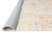 Mina Orange and Cream Transitional Washable Rug