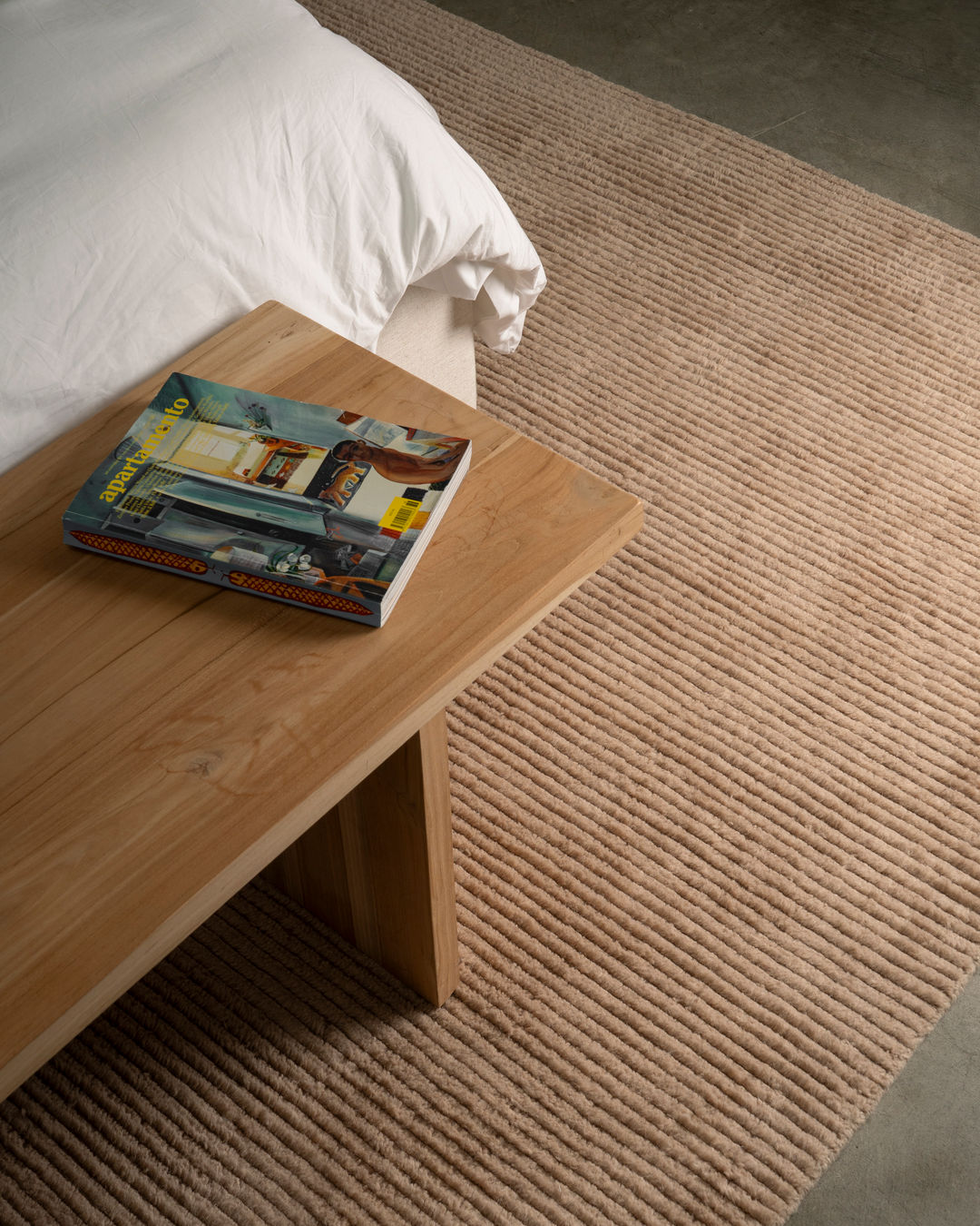 Morrie Handloomed Sand Rug