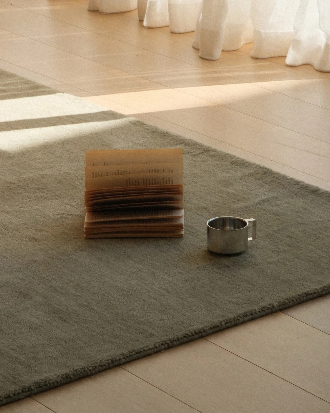 Nabila Sage Wool Rug