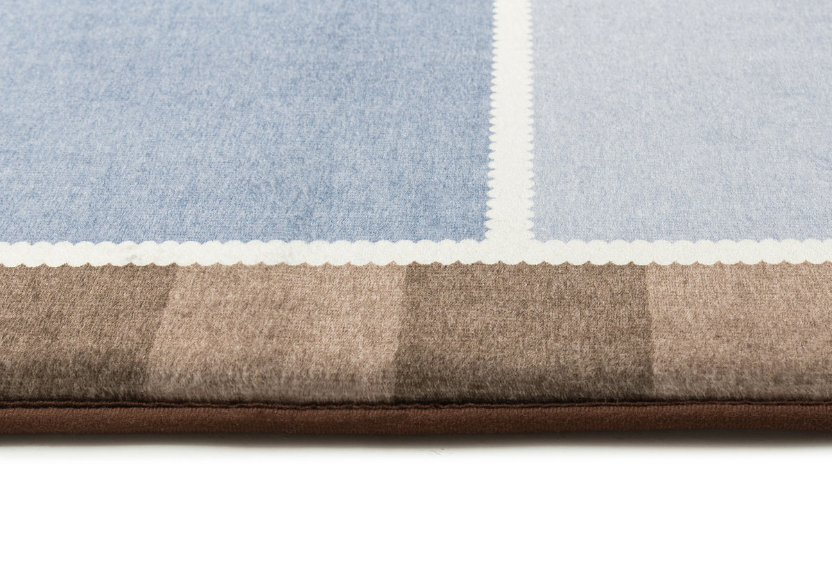 Nara Blue and Green Tennis Court Playmat