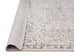 Natasha Cream And Silver Grey Traditional Floral Runner Rug *NO RETURNS UNLESS FAULTY