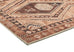 Necha Beige and Brown Tribal Washable Runner Rug